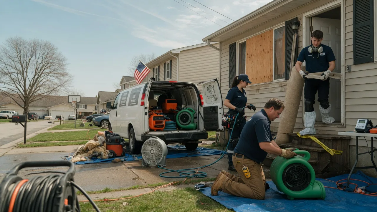 Water Damage Restoration in Merritt, MI near me